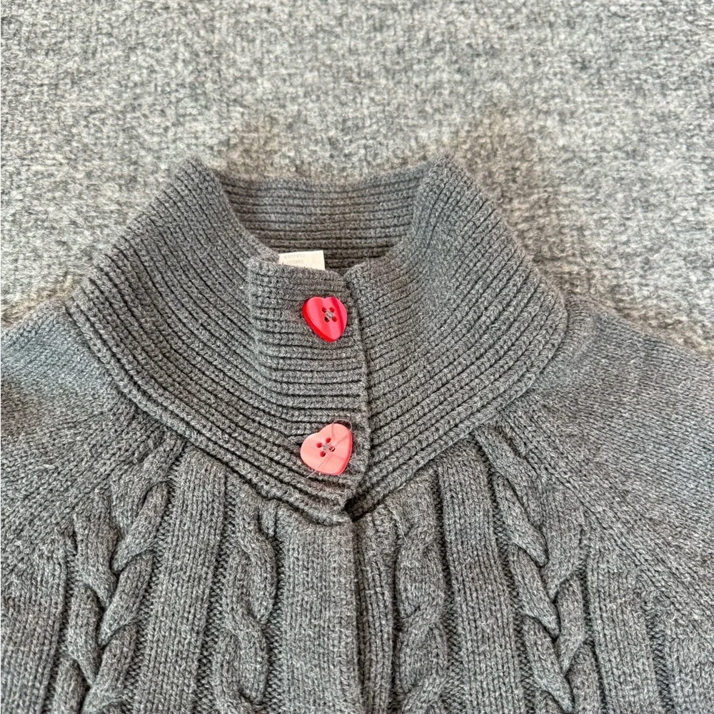 Gymboree Girl’s Cable Sweater Cardigan‎ Size 7